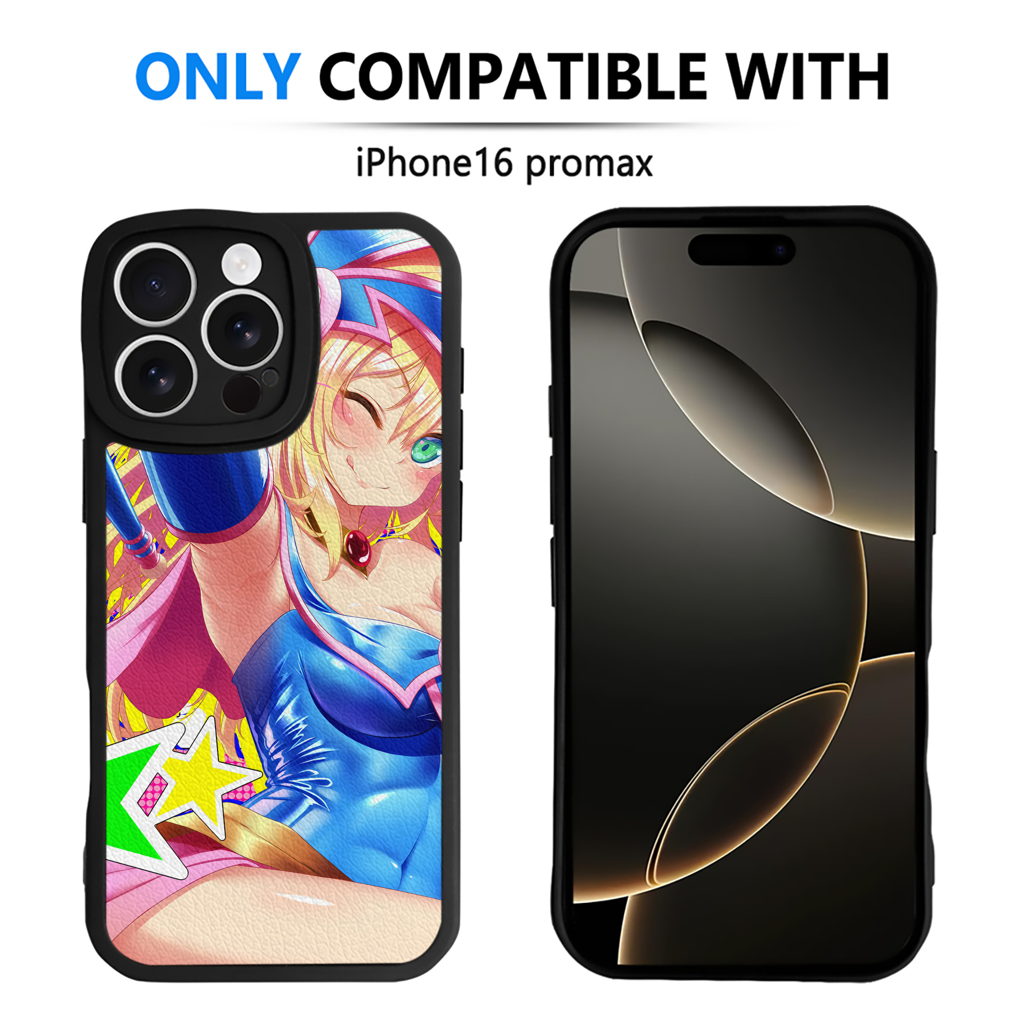 （画像用） 遊☆戯☆王 Yu-Gi-Oh! 【iPhone 16シリーズ対応】シリコンスマホケース（レザー調） 材質：シリコン